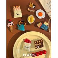 4-12.5cm 3D Simulated Food Fridge Magnet Cartoon